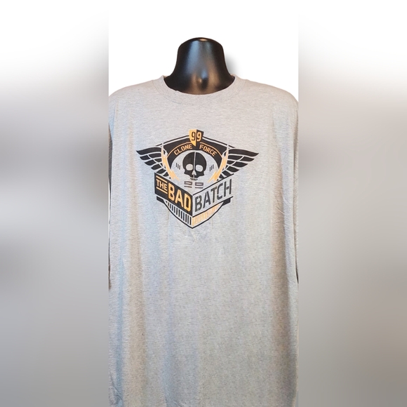 EUC Star Wars The Clone Wars Clone Force 99 The Bad Batch Adult Size 5XL T-Shirt - Picture 3 of 6